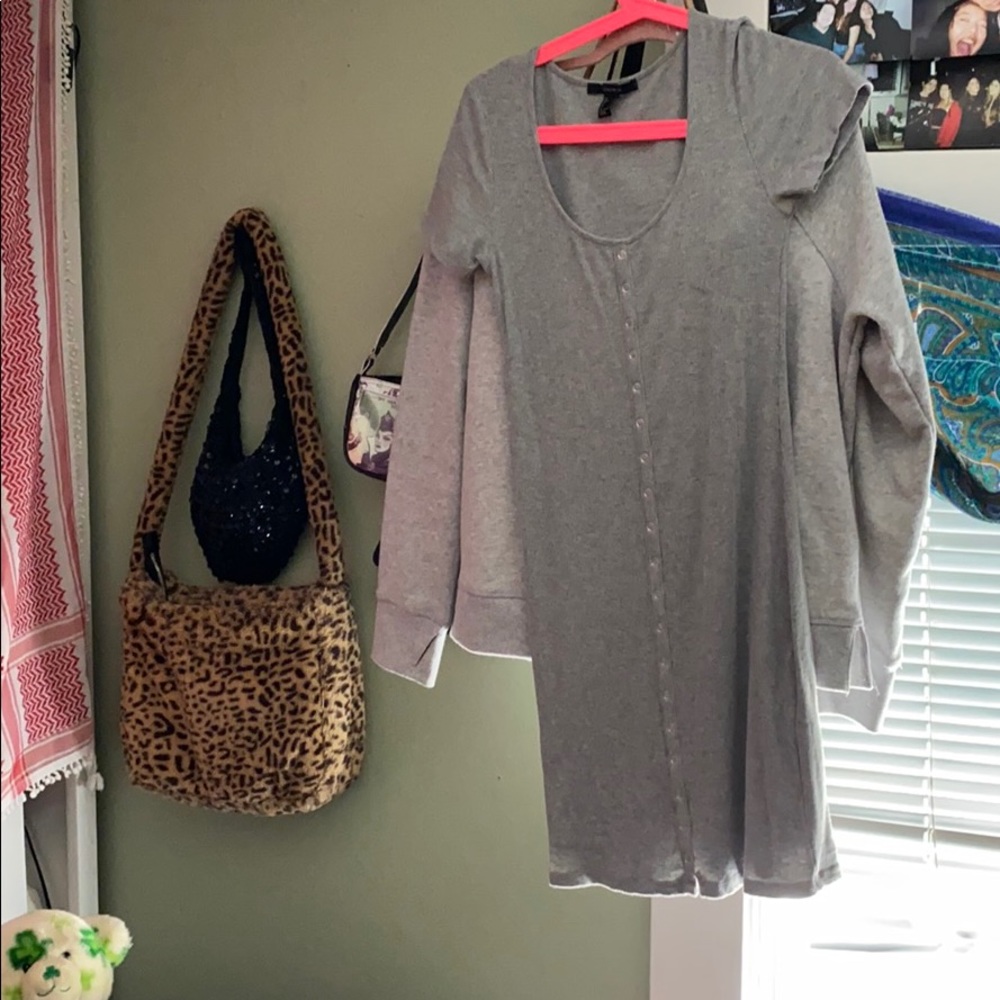 Gray dress